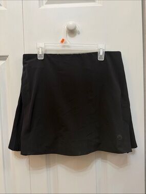 Lululemon Side Pleats Tennis Skirt Black Size 6